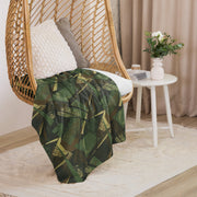 Splinter Vector Jungle CAMO Sherpa Blanket