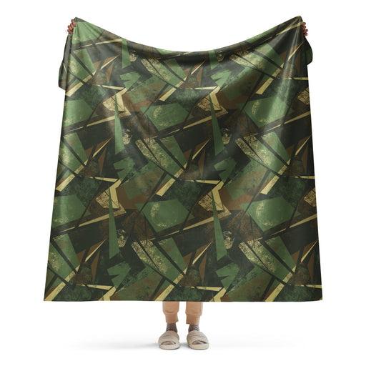 Splinter Vector Jungle CAMO Sherpa Blanket - 60″×80″