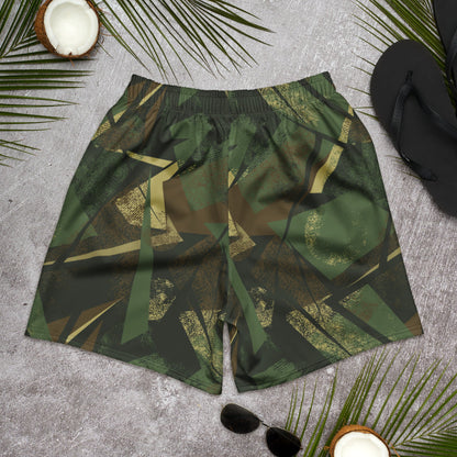 Splinter Vector Jungle CAMO Unisex Athletic Long Shorts