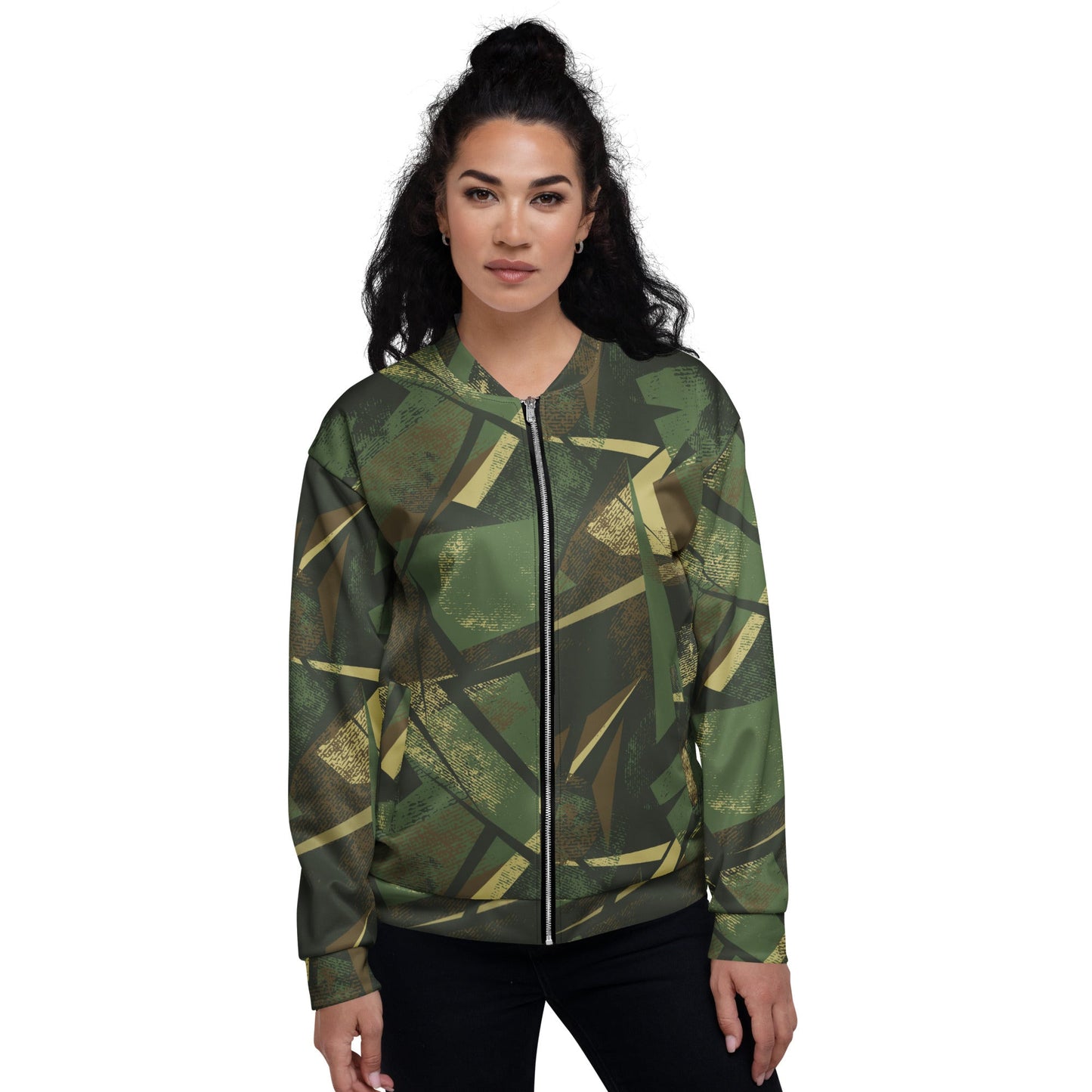 Splinter Vector Jungle CAMO Unisex Bomber Jacket