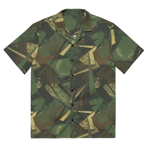 Splinter Vector Jungle CAMO Unisex Short-Sleeve Button Shirt - 2XS - Button-Up