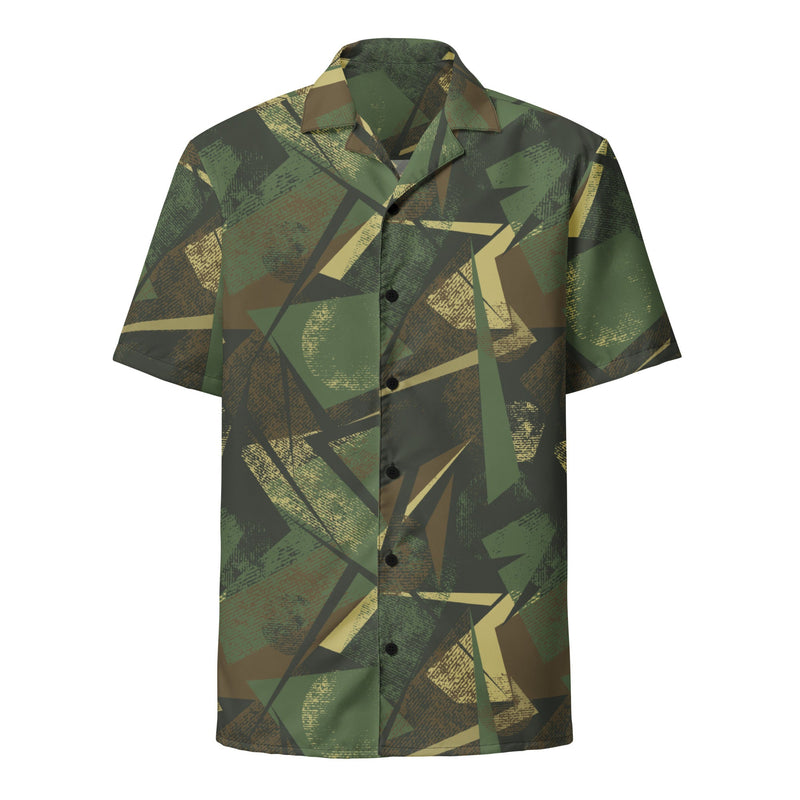 Splinter Vector Jungle CAMO Unisex Short-Sleeve Button Shirt - Button-Up
