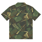 Splinter Vector Jungle CAMO Unisex Short-Sleeve Button Shirt - Button-Up