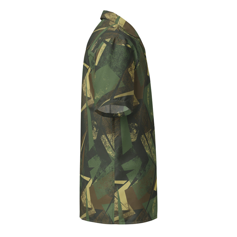 Splinter Vector Jungle CAMO Unisex Short-Sleeve Button Shirt - Button-Up