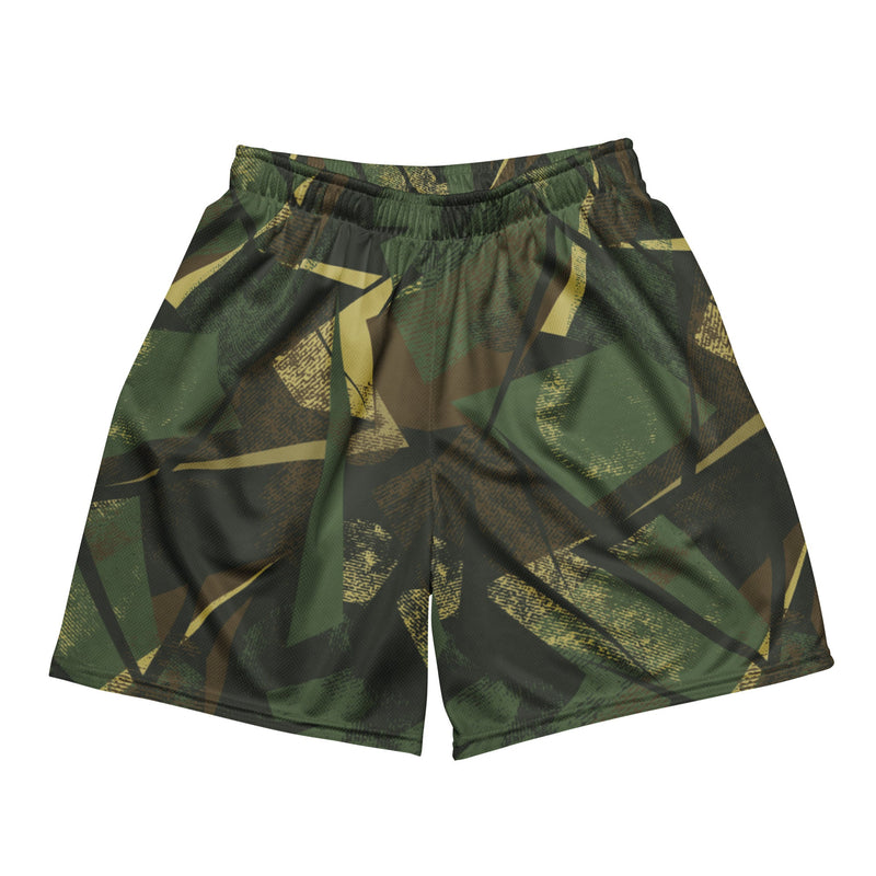 Splinter Vector Jungle CAMO Unisex Mesh Shorts - 2XS