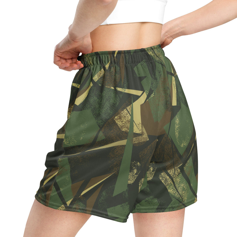 Splinter Vector Jungle CAMO Unisex Mesh Shorts