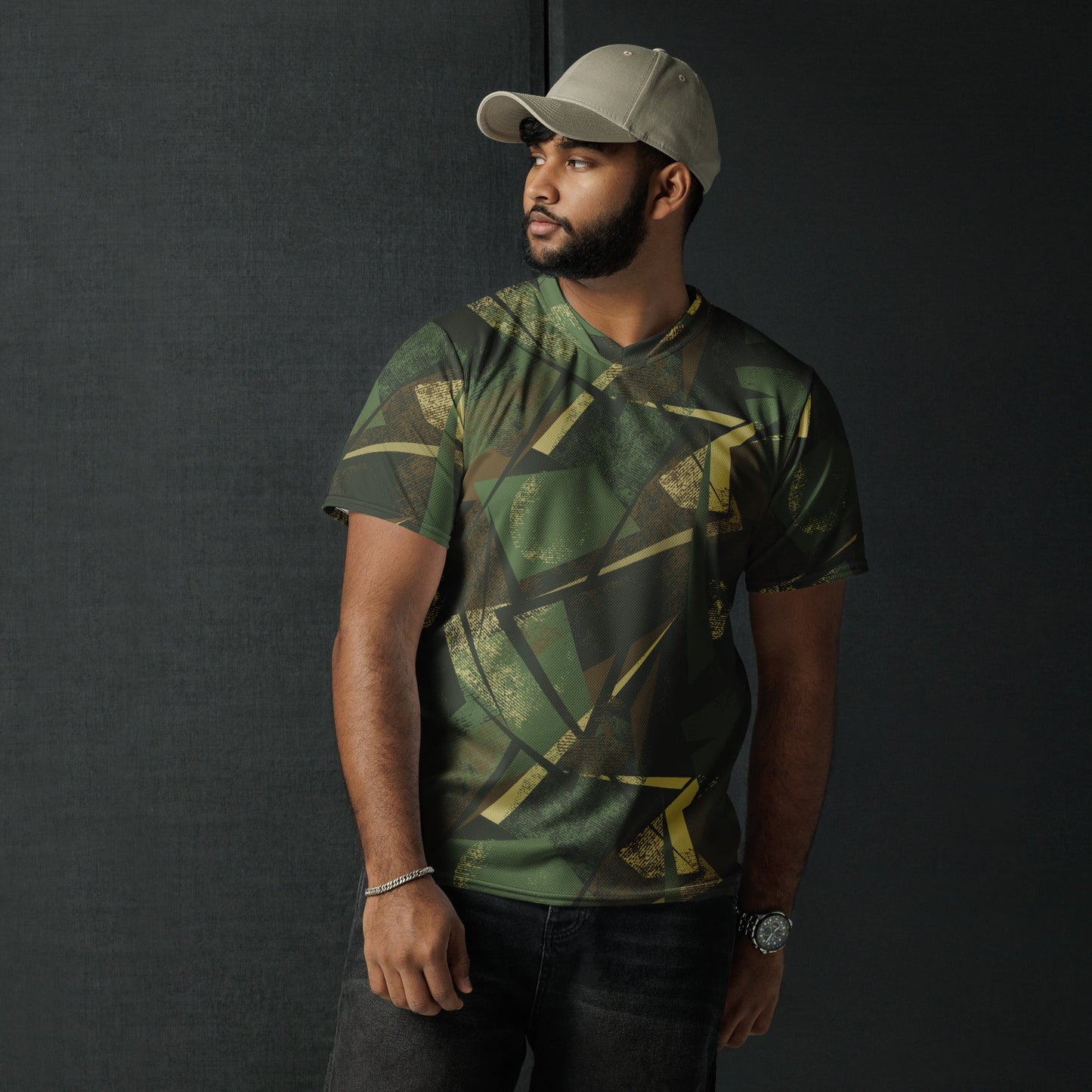Splinter Vector Jungle CAMO Unisex Sports Jersey