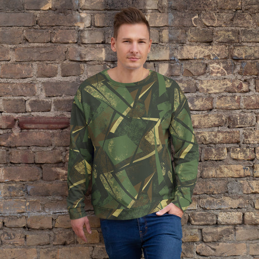 Splinter Vector Jungle CAMO Unisex Sweatshirt - 2XS - Sweatshirts