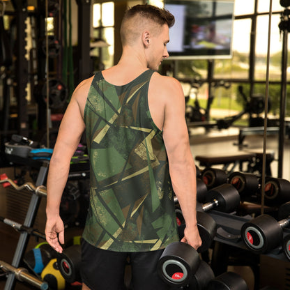 Splinter Vector Jungle CAMO Unisex Tank Top - Tops