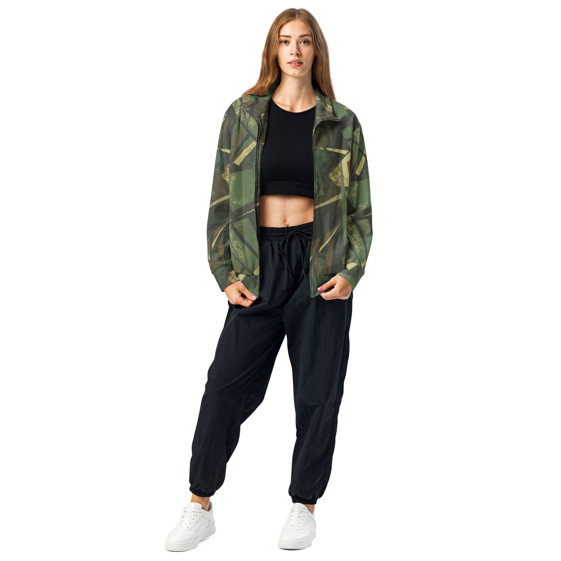Splinter Vector Jungle CAMO Unisex track jacket - Track Jackets
