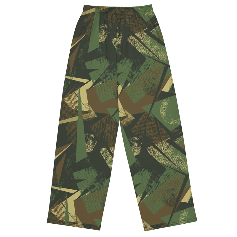Splinter Vector Jungle CAMO Unisex Wide-Leg Leisure Pants