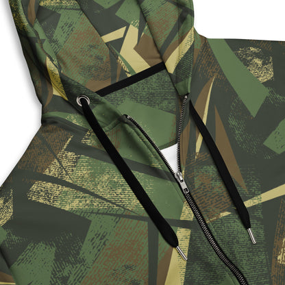 Splinter Vector Jungle CAMO Unisex Zip Hoodie