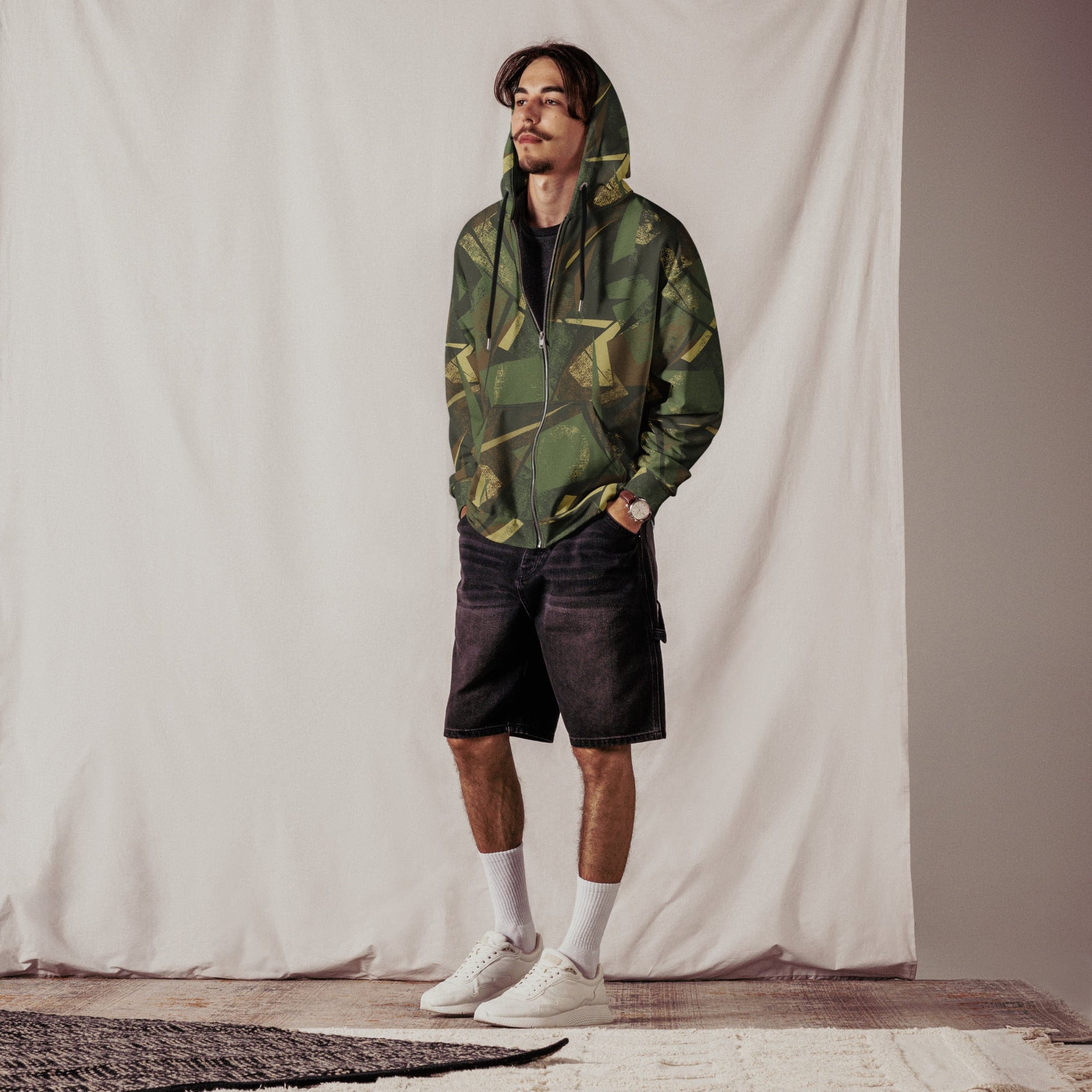 Splinter Vector Jungle CAMO Unisex Zip Hoodie