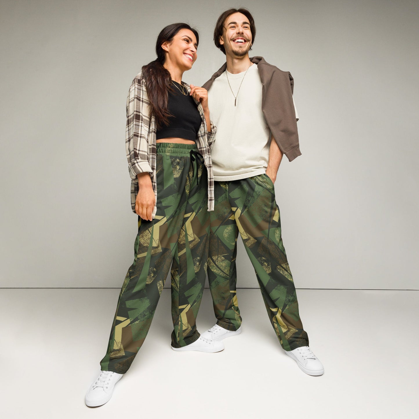 Splinter Vector Jungle CAMO Wide-leg joggers - 2XS - Joggers