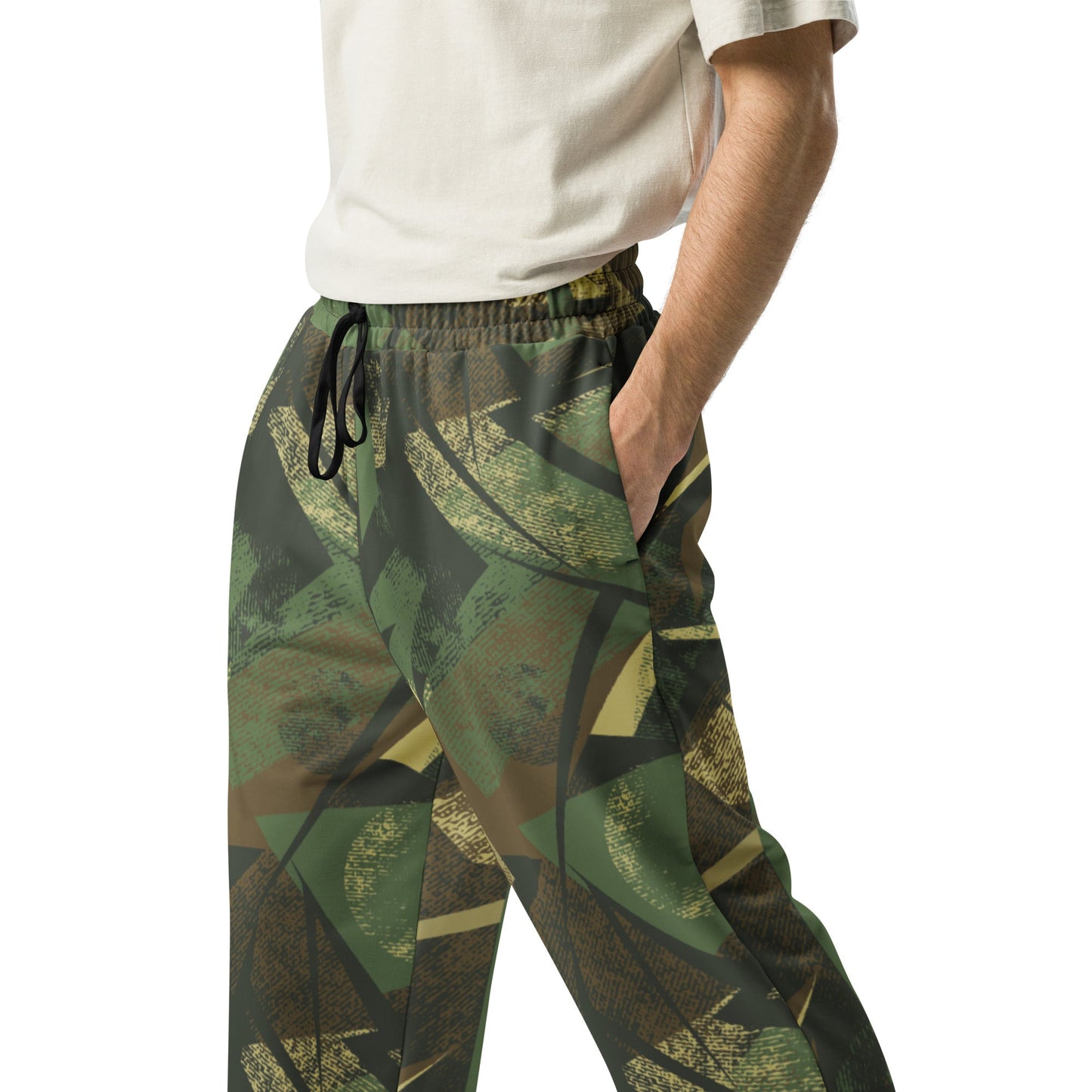 Splinter Vector Jungle CAMO Wide-leg joggers - Joggers