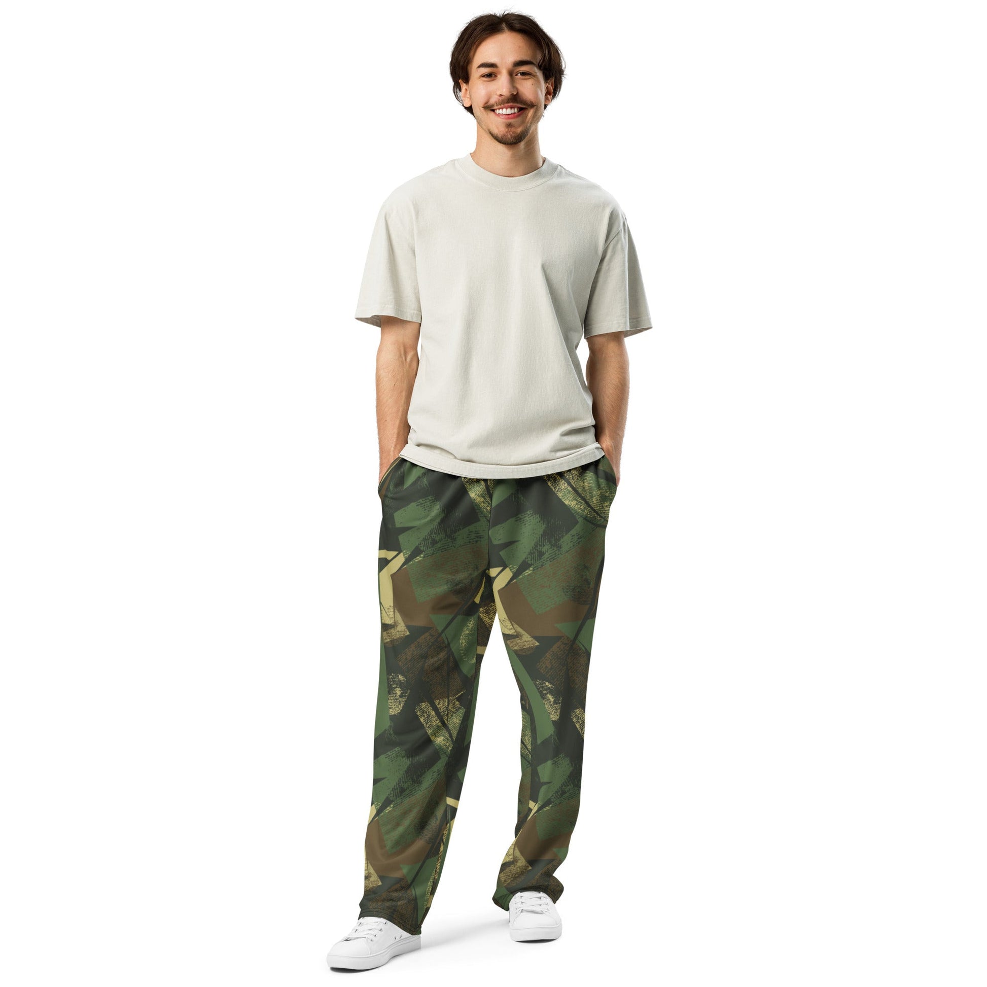 Splinter Vector Jungle CAMO Wide-leg joggers - Joggers