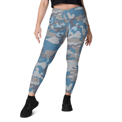 Stalker Clear Sky Video Game CAMO Leggings with pockets - Womens With Pockets