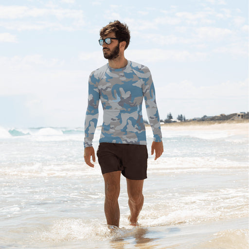 Skywatch CAMO Mens Long-Sleeve Rash Guard - XS