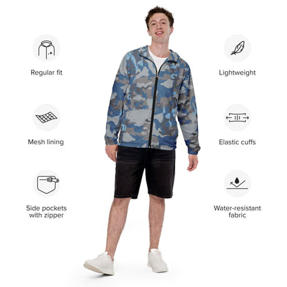 Stalker Clear Sky Video Game CAMO Men’s windbreaker - Mens Windbreaker