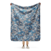 Skywatch CAMO Sherpa Blanket - 50″×60″