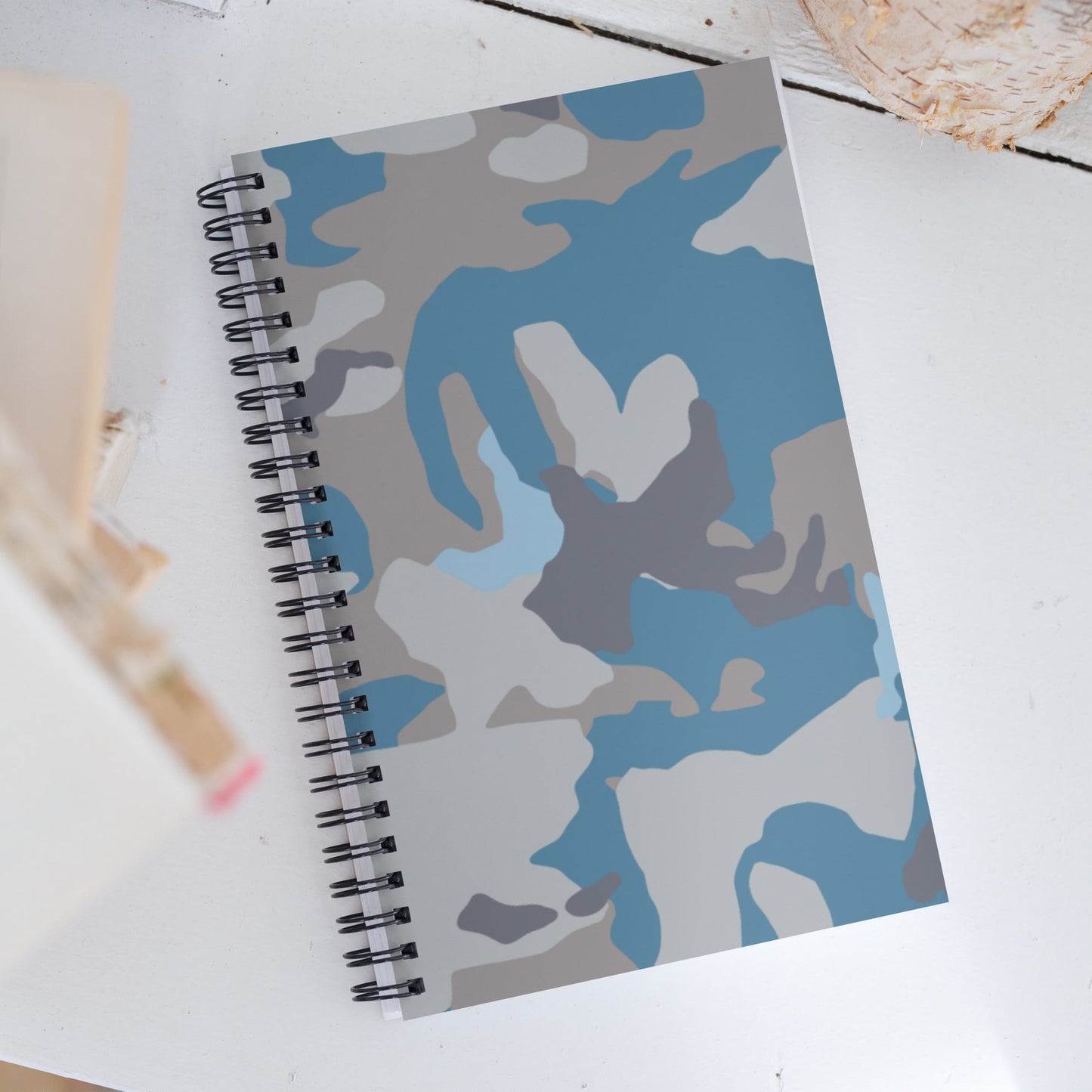 Stalker Clear Sky Video Game CAMO Spiral Notebook