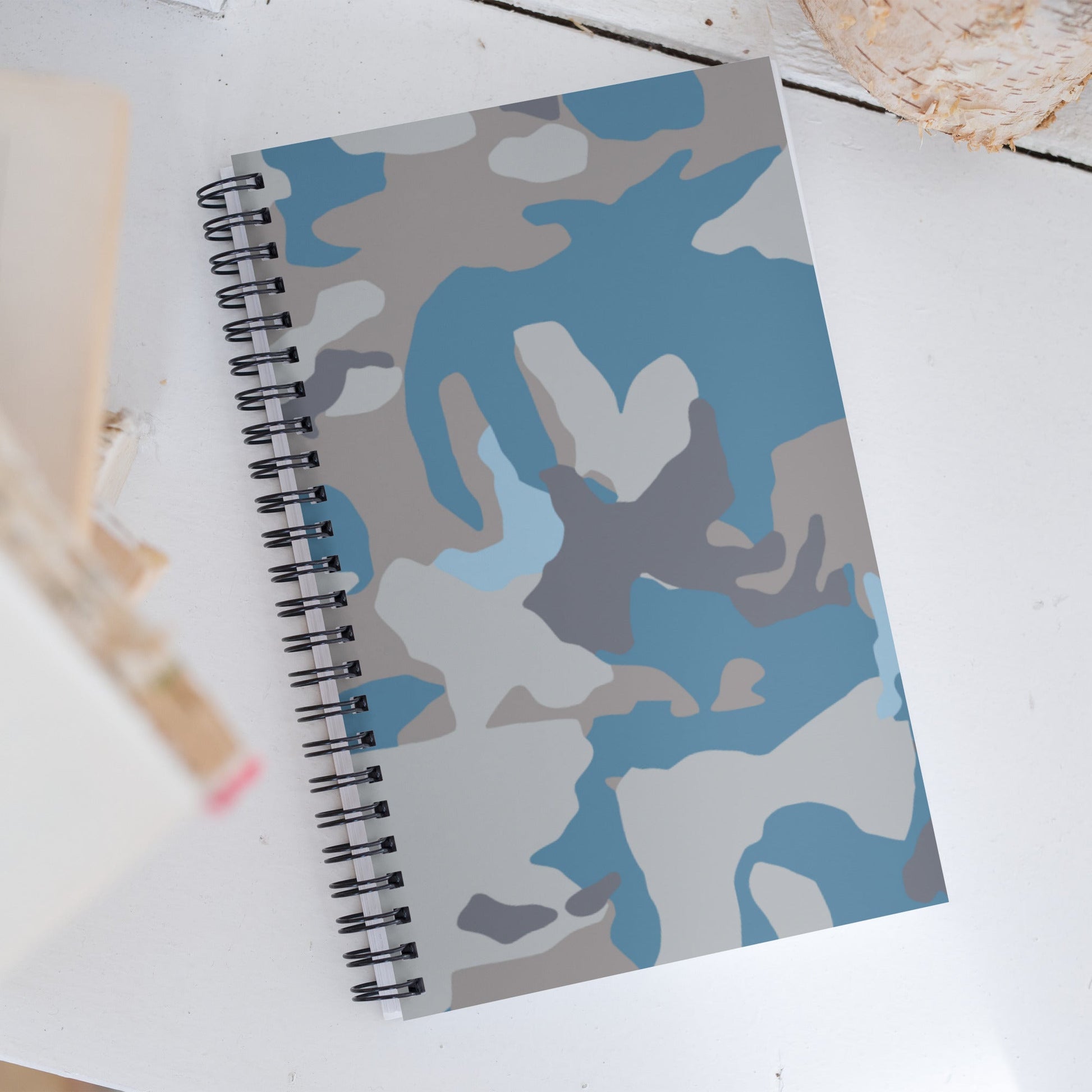 Stalker Clear Sky Video Game CAMO Spiral Notebook
