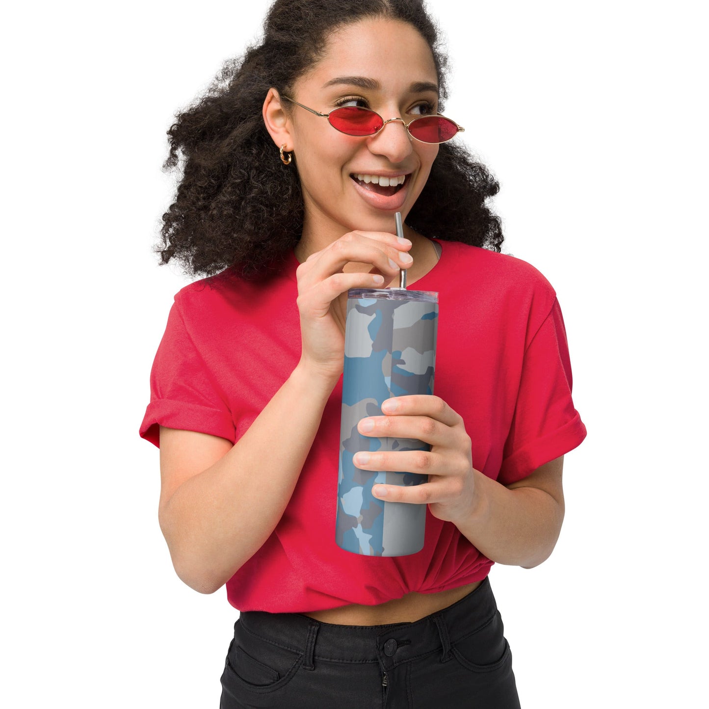 Stalker Clear Sky Video Game CAMO Stainless Steel Tumbler