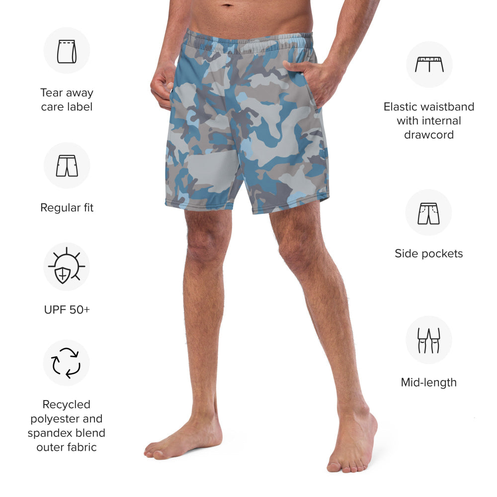 Stalker Clear Sky Video Game CAMO swim trunks - Mens Swim Trunks