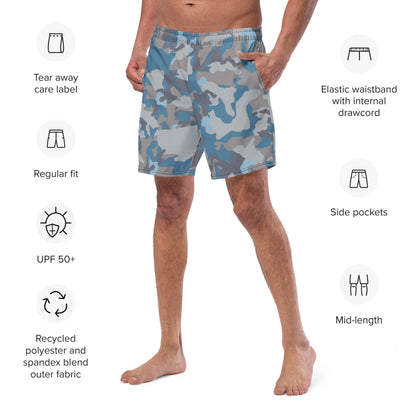 Stalker Clear Sky Video Game CAMO swim trunks - Mens Swim Trunks