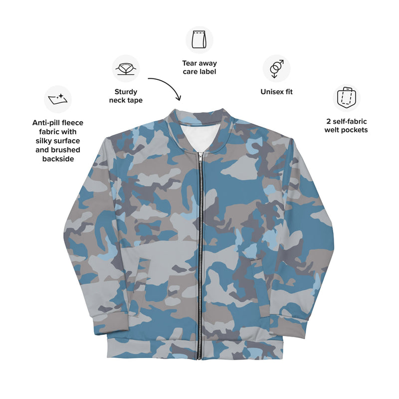 Skywatch CAMO Unisex Bomber Jacket