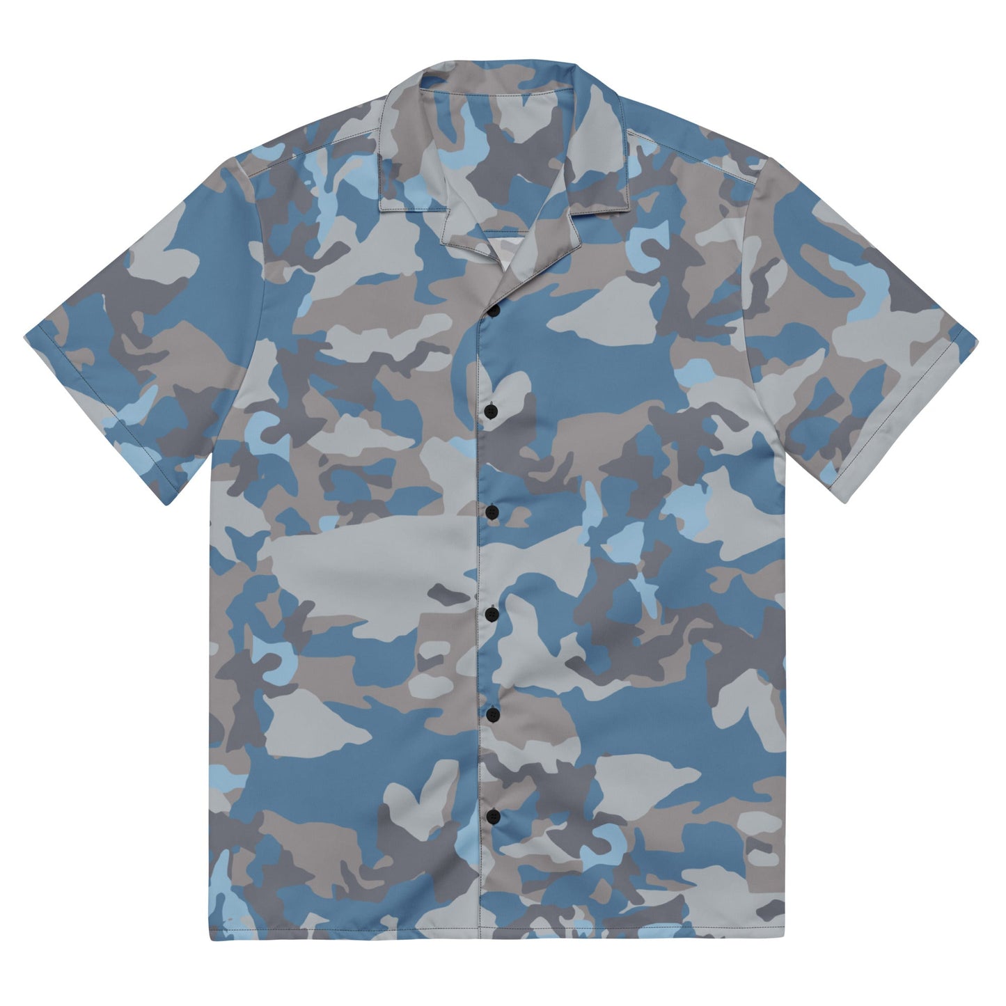 Stalker Clear Sky Video Game CAMO Unisex Short-Sleeve Button Shirt - 2XS