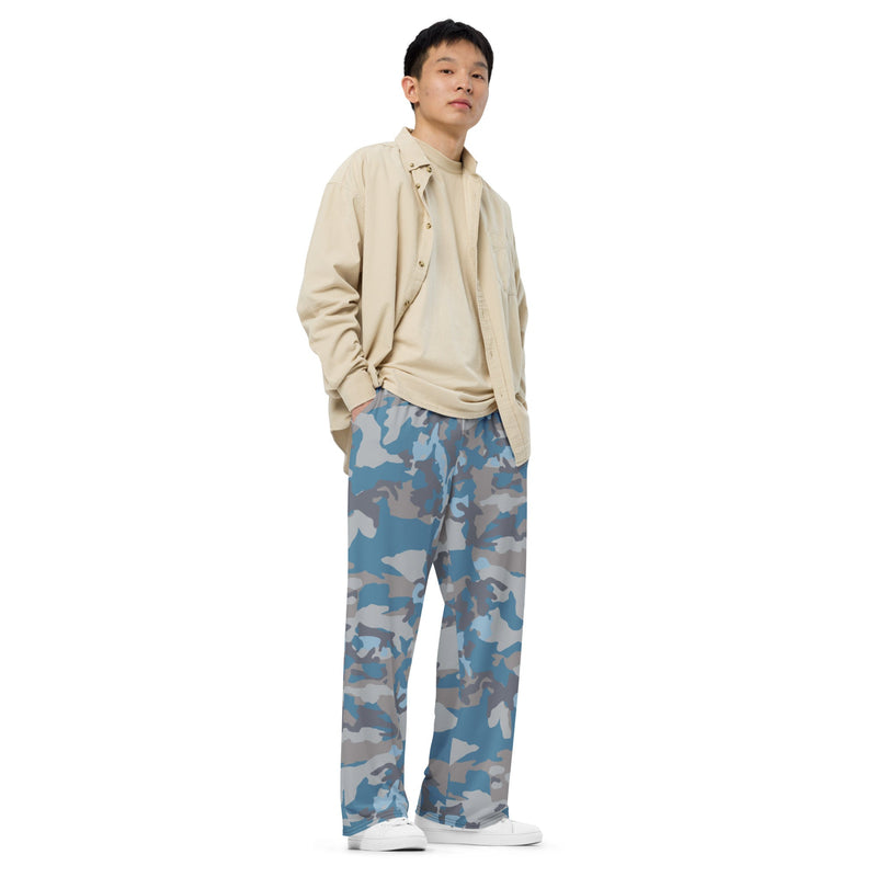 Skywatch CAMO Unisex Wide-Leg Leisure Pants - Pant