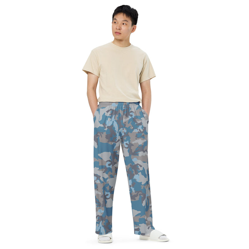 Skywatch CAMO Unisex Wide-Leg Leisure Pants - Pant