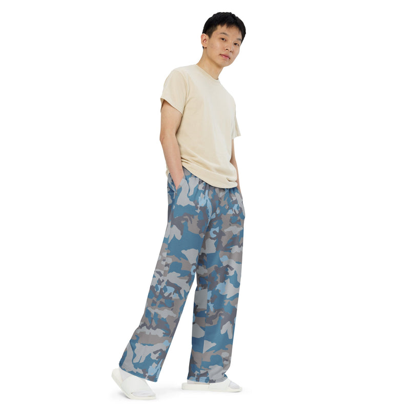 Skywatch CAMO Unisex Wide-Leg Leisure Pants - Pant