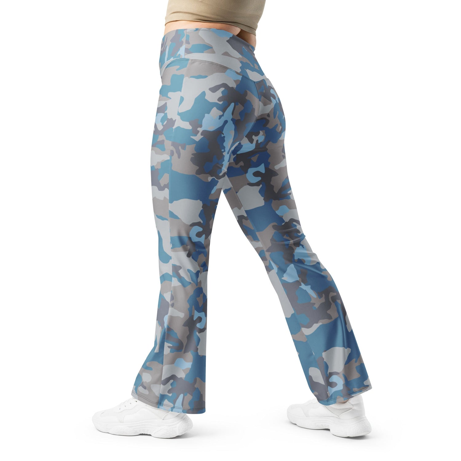 Stalker Clear Sky Video Game CAMO Womens Flare Leggings - 2XS