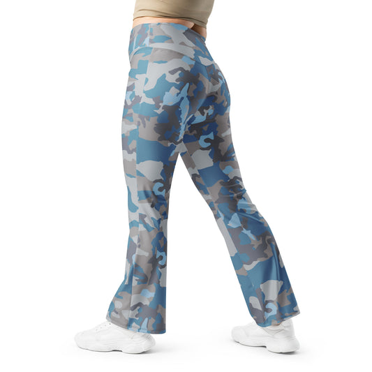 Stalker Clear Sky Video Game CAMO Womens Flare Leggings - 2XS
