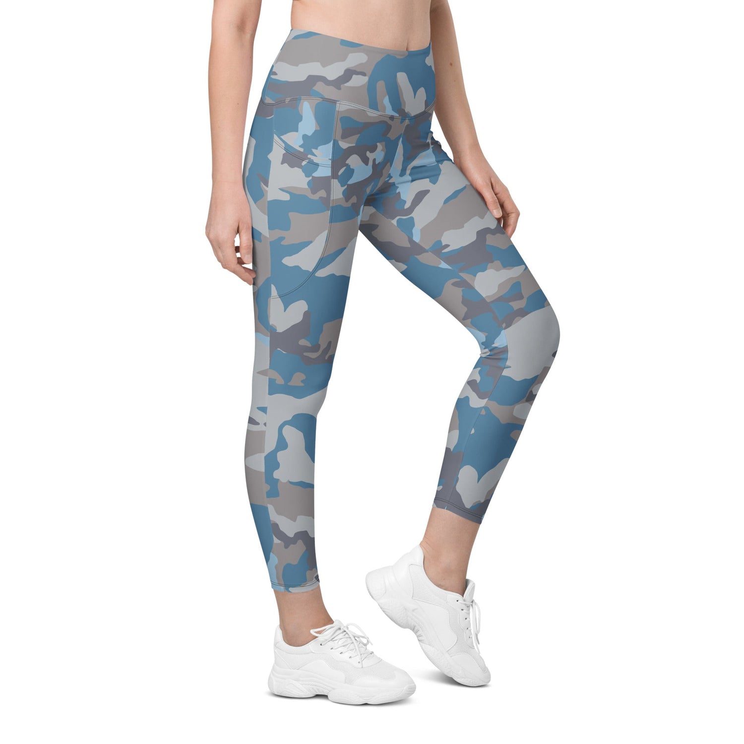 Stalker Clear Sky Video Game CAMO Womens Leggings with Pockets - 2XS