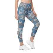 Skywatch CAMO Womens Leggings with Pockets - 2XS - Women