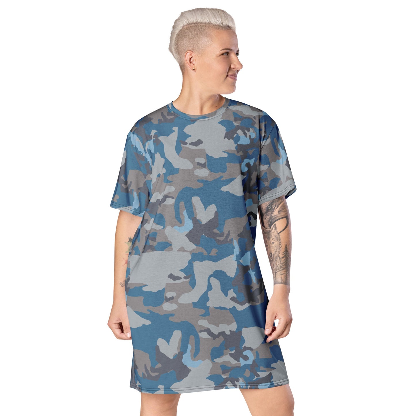 Stalker Clear Sky Video Game CAMO Womens T-Shirt Dress
