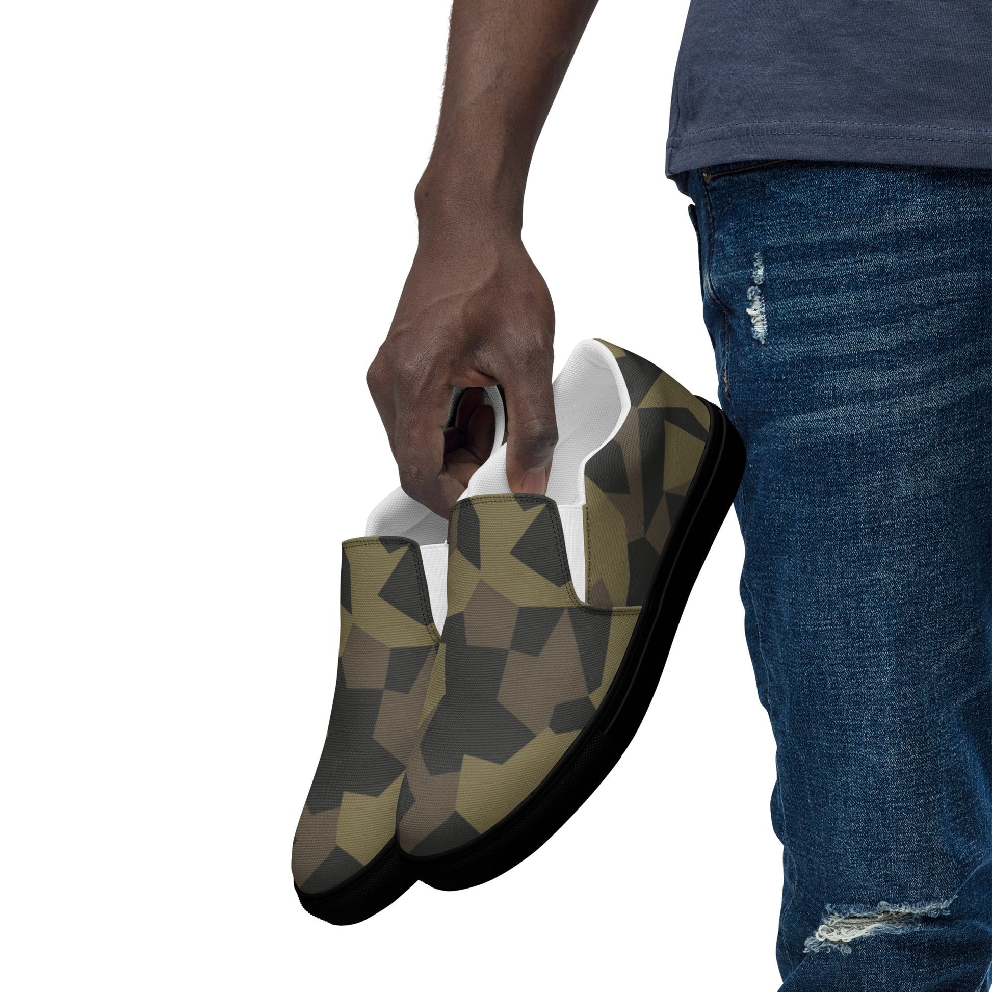Stalker IPSF CAMO Mens Slip-On Canvas Shoes