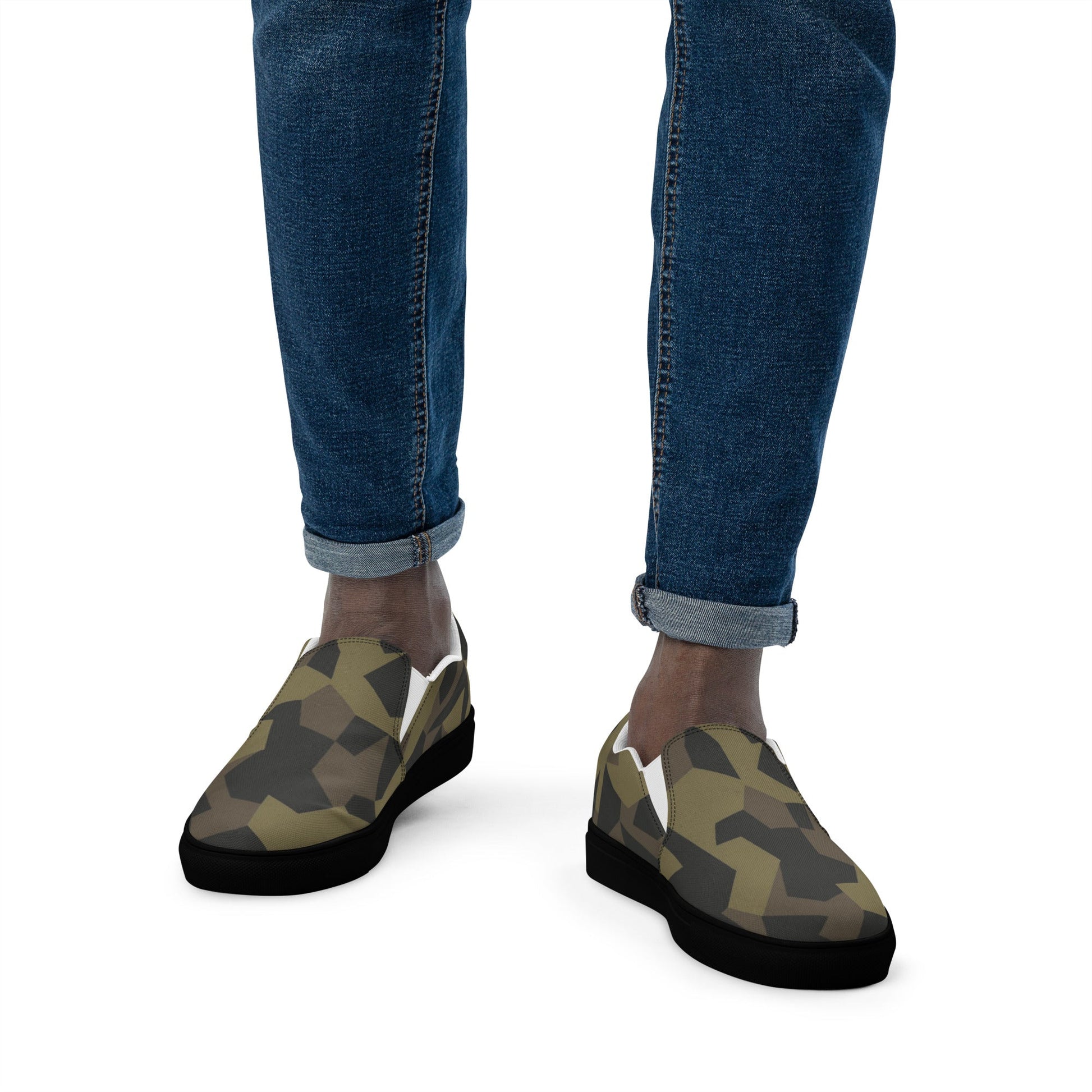 Stalker IPSF CAMO Mens Slip-On Canvas Shoes
