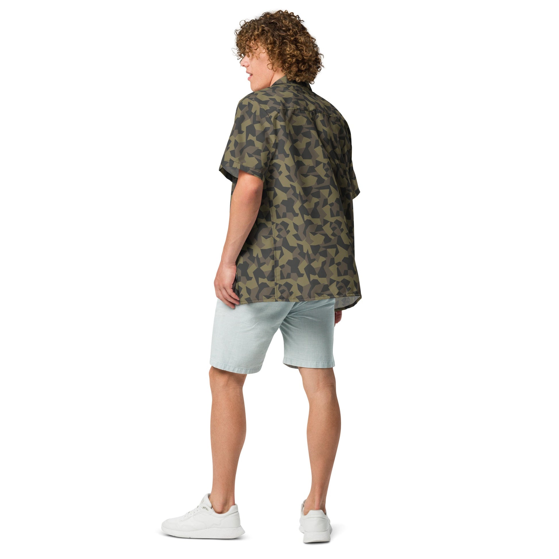 Stalker IPSF CAMO Unisex Short-Sleeve Button Shirt