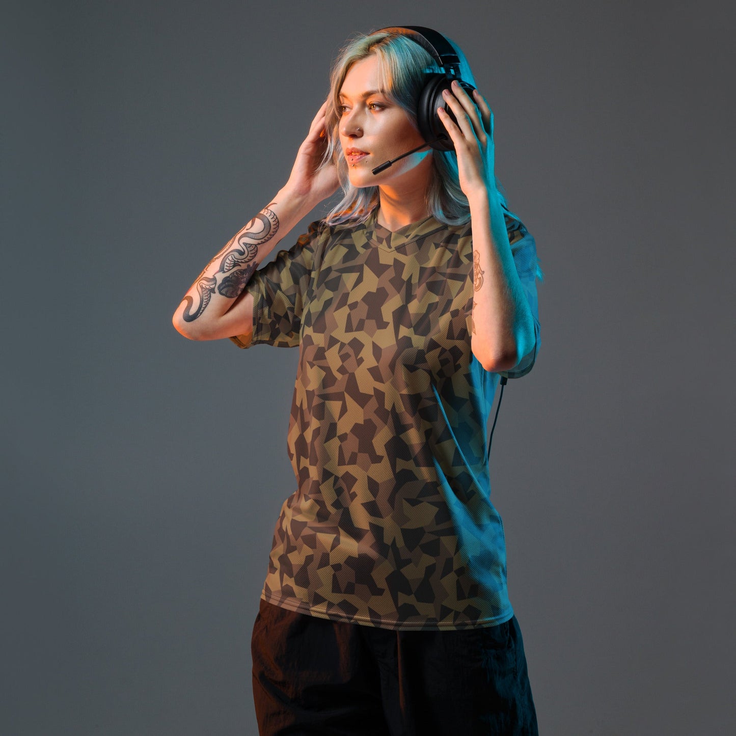 Stalker IPSF CAMO Unisex Sports Jersey