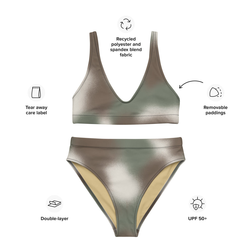 Star Wars Rebel Endor Arid CAMO high-waisted bikini - Womens High-Waisted Bikini