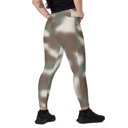 Star Wars Rebel Endor Arid CAMO Leggings with pockets - 2XS - Womens With Pockets