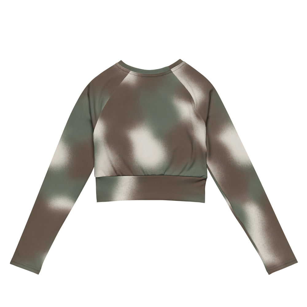 Star Wars Rebel Endor Arid CAMO long-sleeve crop top - Womens Long-Sleeve Crop Top