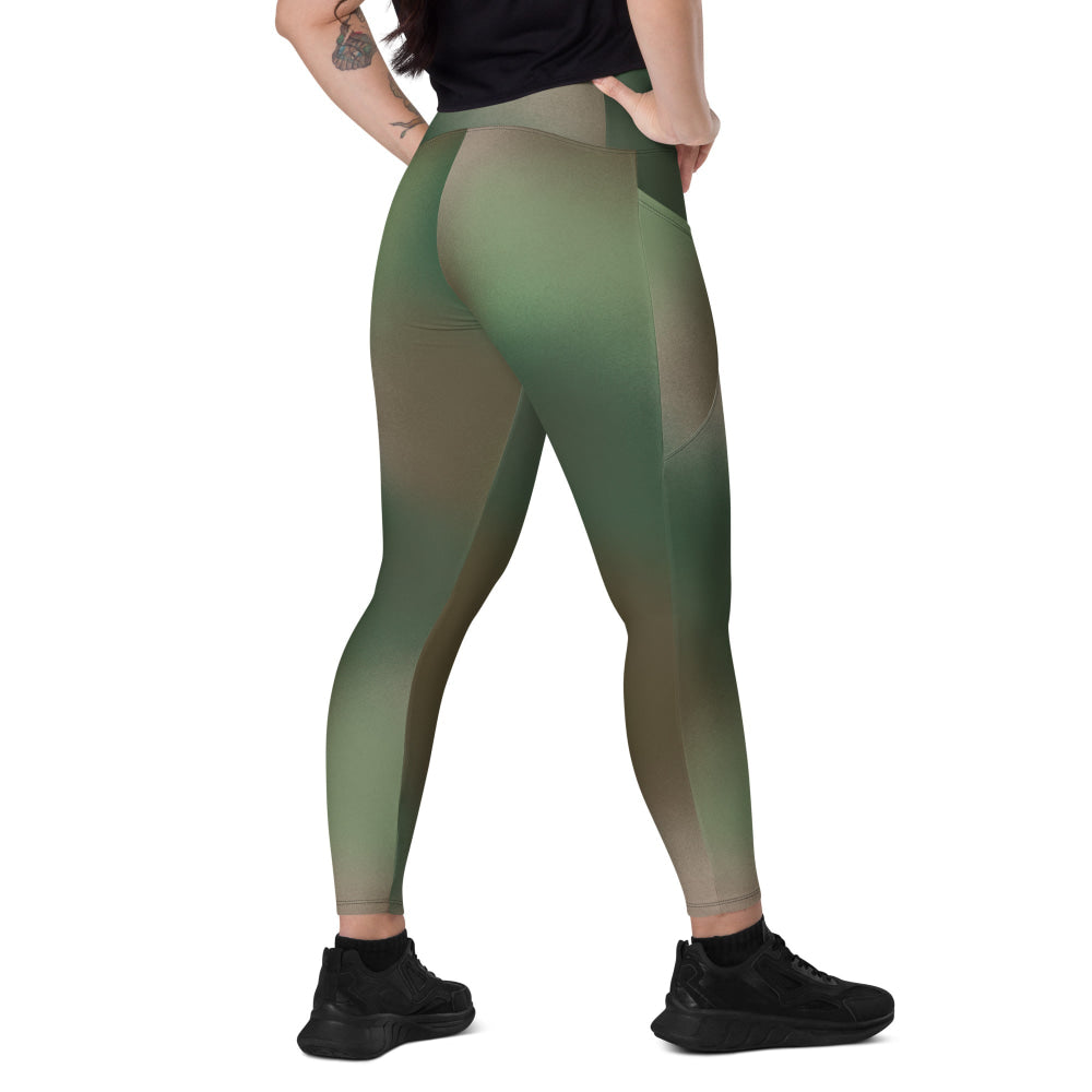 Star Wars Rebel Endor Forest CAMO Leggings with pockets - 2XS - Womens With Pockets