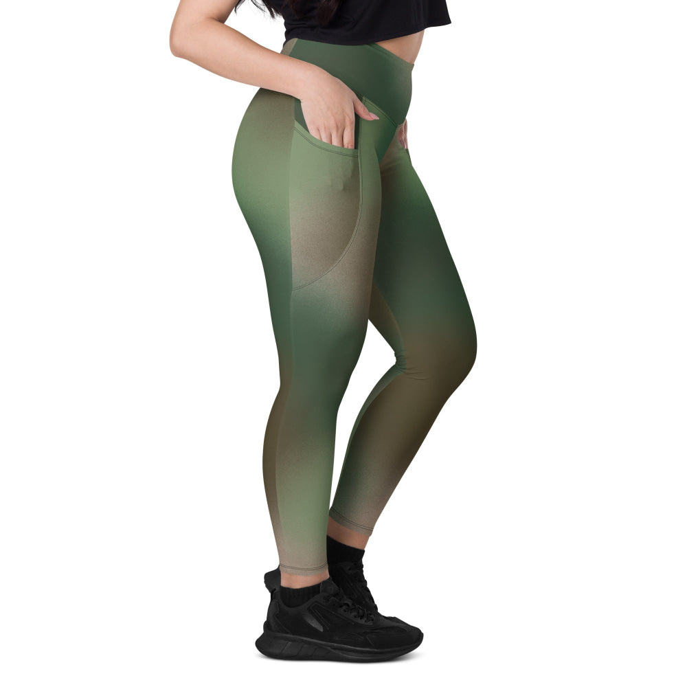 Star Wars Rebel Endor Forest CAMO Leggings with pockets - Womens With Pockets