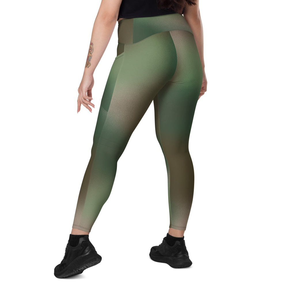 Star Wars Rebel Endor Forest CAMO Leggings with pockets - Womens With Pockets