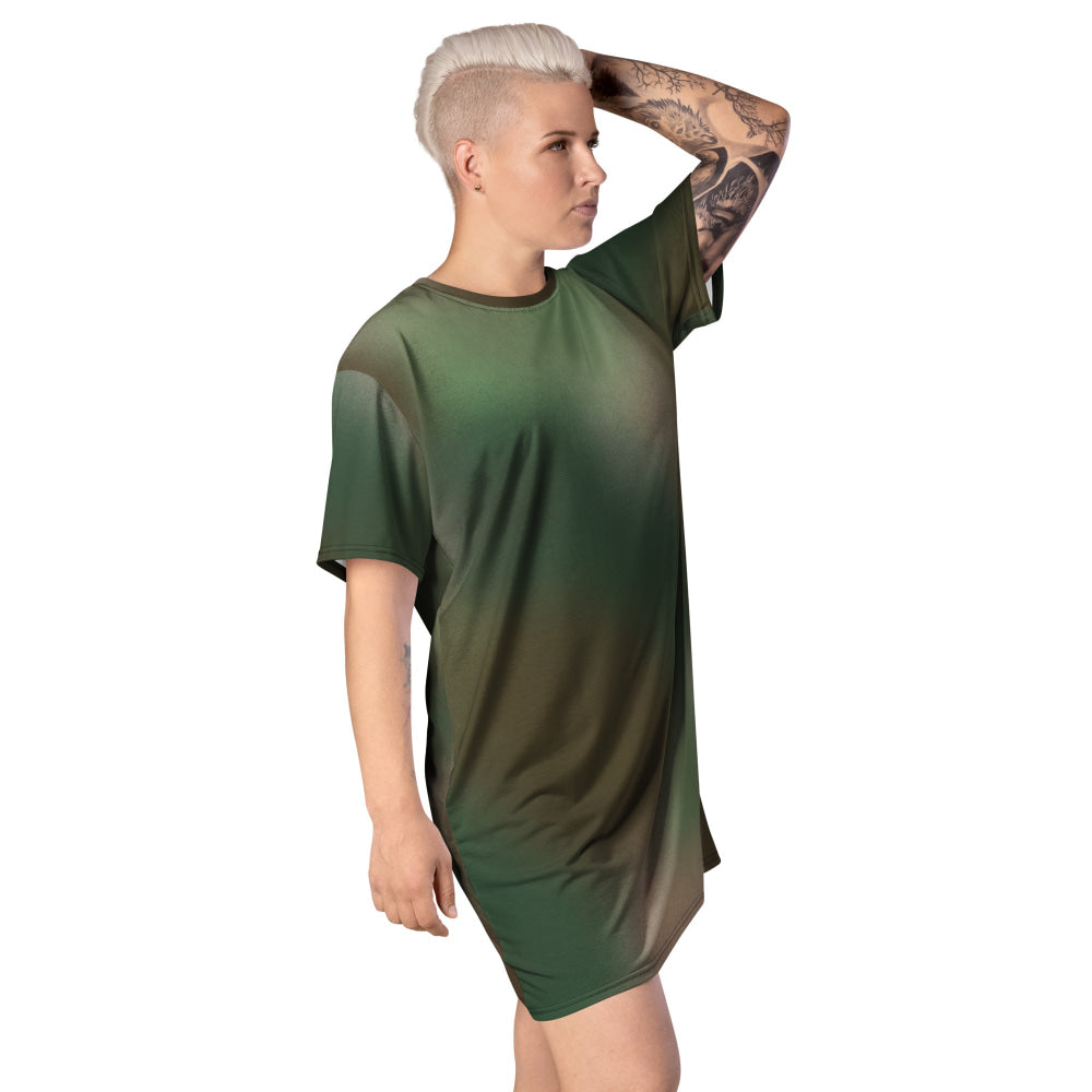 Star Wars Rebel Endor Forest CAMO T-shirt dress - Womens T-Shirt Dress